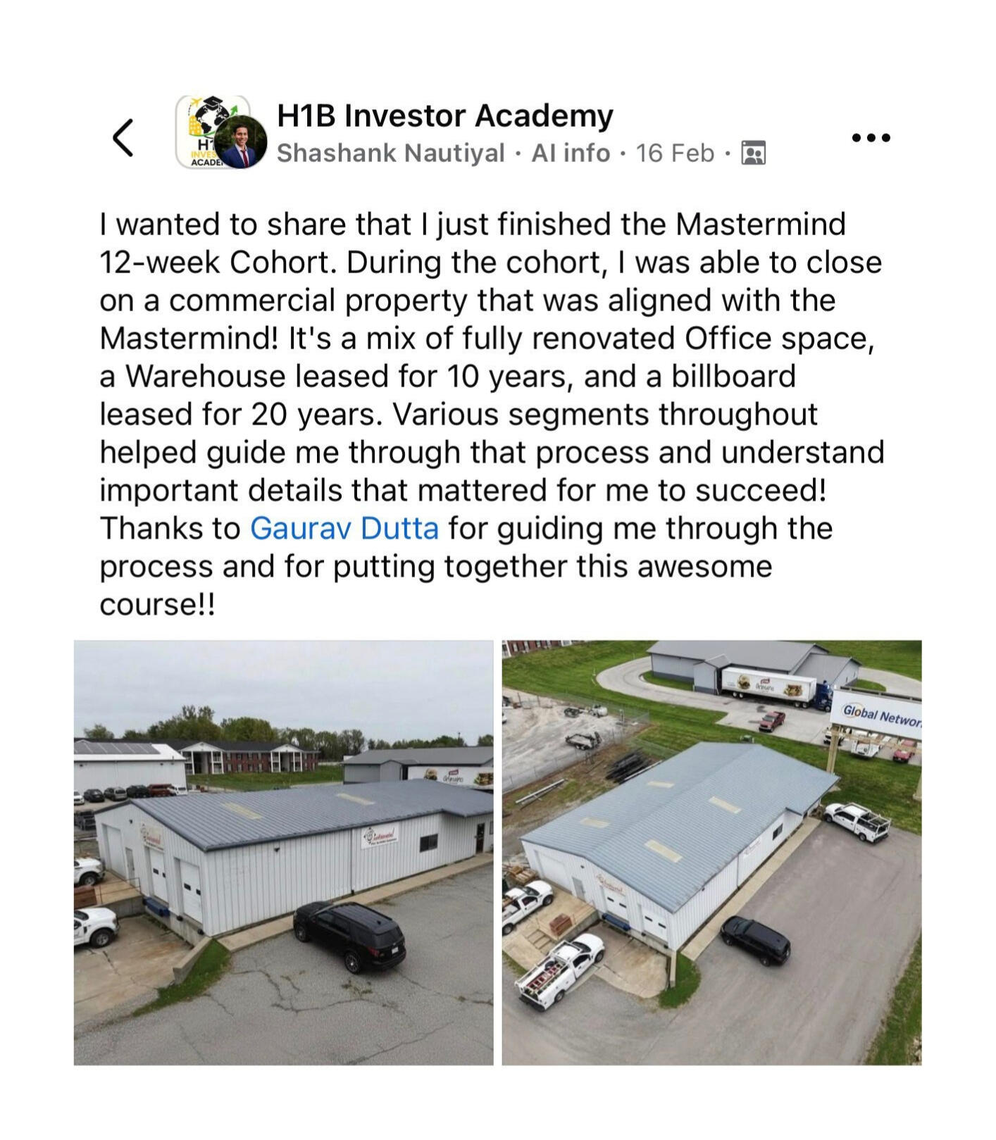 Shashank Nautiyal | Testimonial Feb 2026 Shashank Testimonial